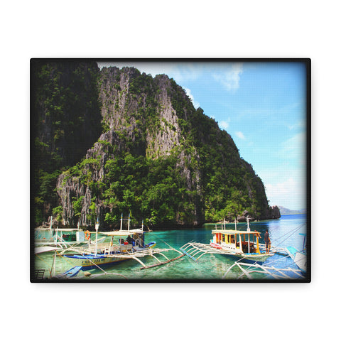 Landscape Photography - Bankas - Coron, Palawan, Philippines 8" x 10" or 16" x 20" Matt Canvas