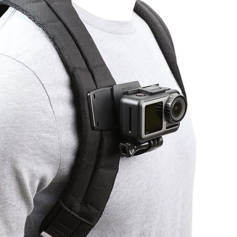 Rotate Backpack Clip Clamp Mount for GoPro Hero 7/6/5/4/3+3 Xiaomi Yi 4K Lite SJCAM SJ4000 EKEN H9/H9R Sports Camera Accessories