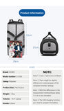 OZUKO Convertibel 3 IN 1 Travel, Duffel and Garment Suit Bag and backpack.