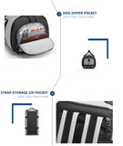 OZUKO Convertibel 3 IN 1 Travel, Duffel and Garment Suit Bag and backpack.