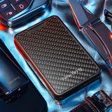 Minimalist  RFID Blocking Carbon Fiber Credit ID Card Holder Wallet